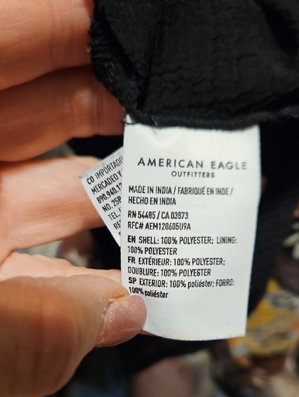 American Eagle Outfitters Multicolor Patchwork Floral Peasant Top - Picture 9 of 9